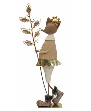 HAZEL Figura pani myszka LED 18x8x63cm 2x3AAA