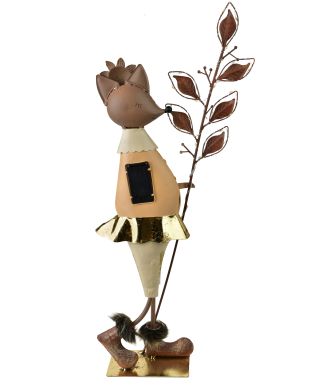 HAZEL Figura pani myszka LED 18x8x63cm 2x3AAA