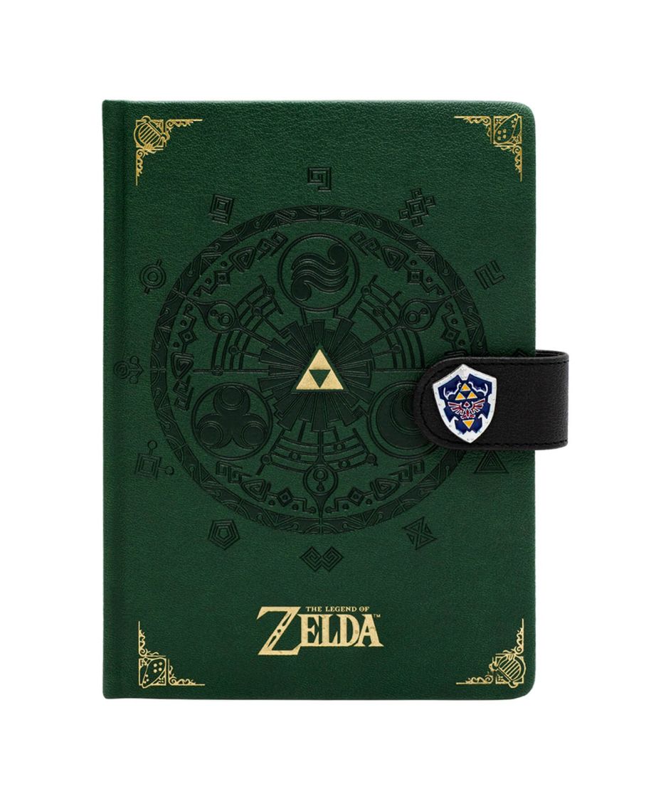 The Legend Of Zelda Medallion - notes A5 skórzany