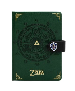 The Legend Of Zelda Medallion - notes A5 skórzany