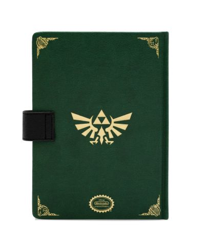 The Legend Of Zelda Medallion - notes A5 skórzany