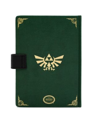 The Legend Of Zelda Medallion - notes A5 skórzany