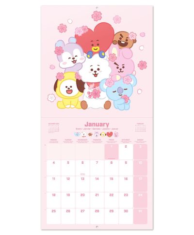 BT21 - kalendarz 2027