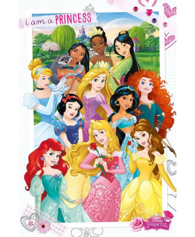 Disney Księżniczki - Jestem księżniczką - plakat