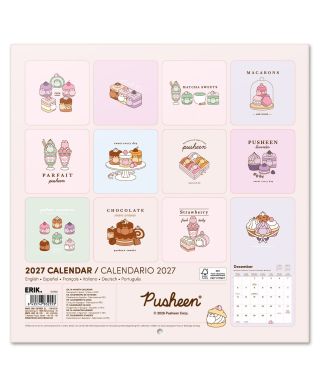 Pusheen - kalendarz 2027