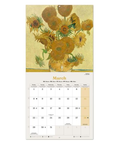 Van Gogh - kalendarz 2027