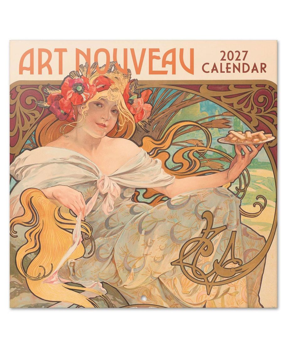 Art Nouveau Secesja - kalendarz 2027