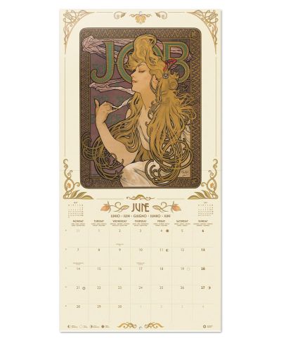Art Nouveau Secesja - kalendarz 2027