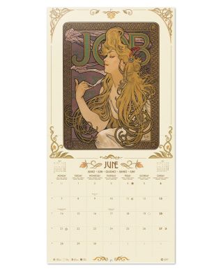 Art Nouveau Secesja - kalendarz 2027