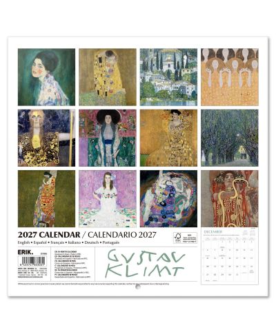 Gustav Klimt - kalendarz 2027
