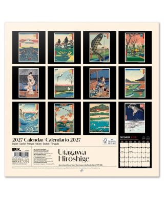 Hiroshige - kalendarz 2027