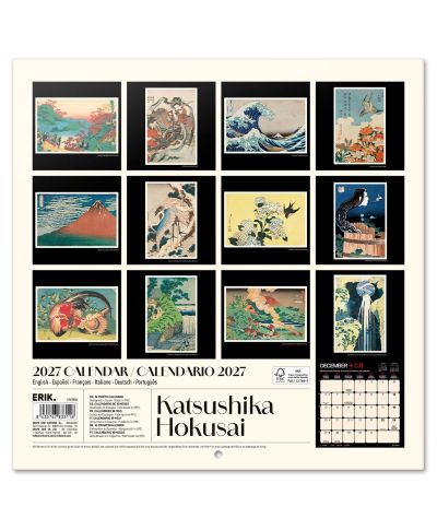 Hokusai - kalendarz 2027