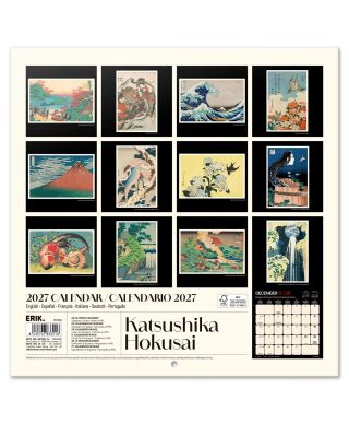 Hokusai - kalendarz 2027