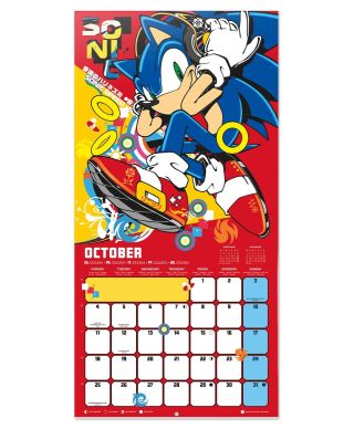 Jeż Sonic - kalendarz 2027