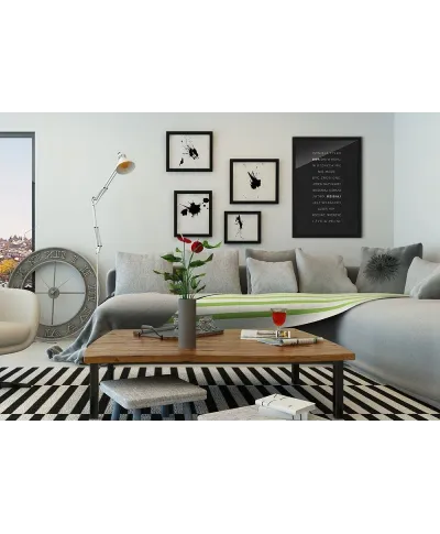 Kochaj, wierz i żyj w pełni - plakat