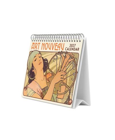 Art Nouveau - biurkowy kalendarz 2027