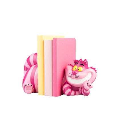 Alicja w Krainie Czarów Cheshire Cat - podpórki do książek