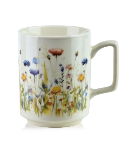 MOJRA Kubek 350ml 8x11x10cm łączka