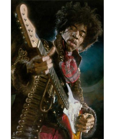 Jimi Hendrix - plakat