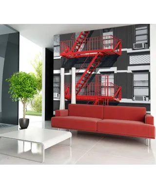 Fototapeta na ścianę - Nowy Jork - Schody - 183x254 cm