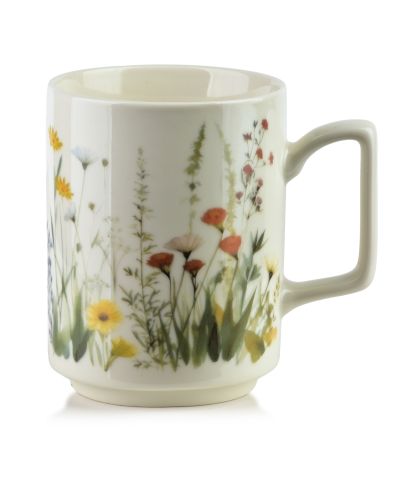 MOJRA Kubek 350ml 8x11x10cm łączka