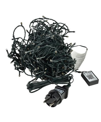 ŁAŃCUCH LED 480L CIEPŁY BIAŁY 48m+8 funkcji wewnątrz zewnątrz sterowane aplikacją