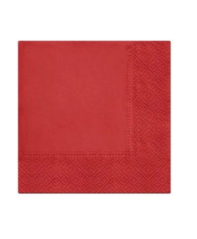 Serwetki UNICOLOR czerwona 33x33 20szt