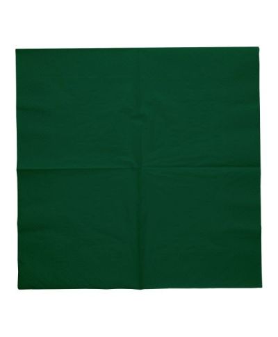 Serwetki UNICOLOR ciemny zielony 33x33 20szt