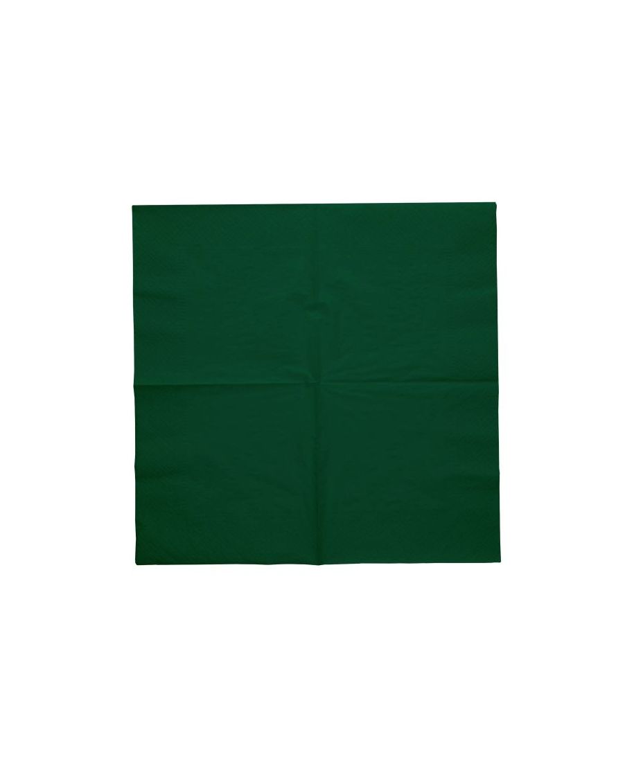 Serwetki UNICOLOR ciemny zielony 33x33 20szt