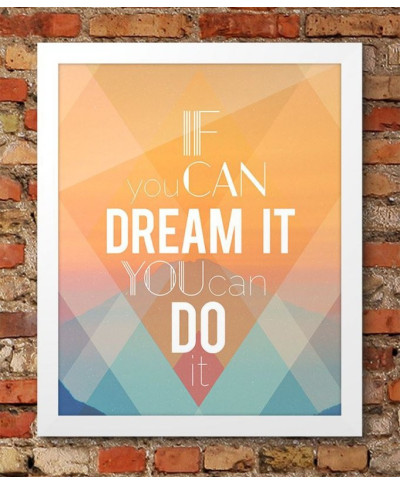 Dream It - plakat