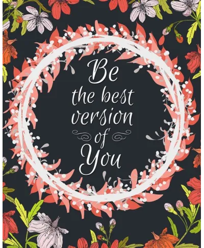 Plakat ścienny - Be the best version of You - 40x50 cm