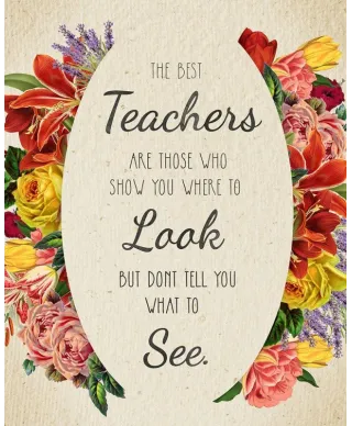 Najlepsi nauczyciele - plakat