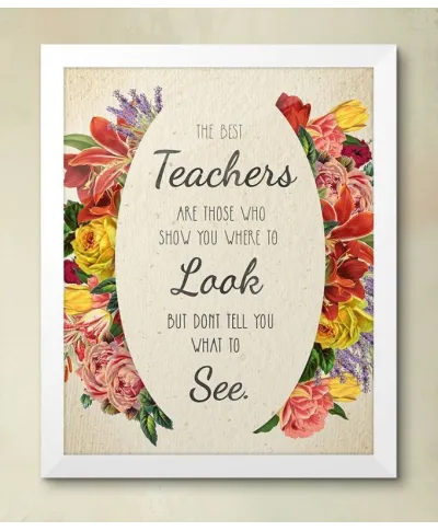 Najlepsi nauczyciele - plakat