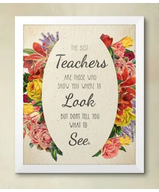 Najlepsi nauczyciele - plakat