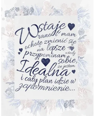 Idealna - plakat