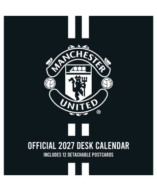 Manchester United FC - biurkowy kalendarz 2027