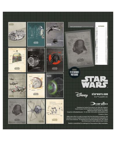 Star Wars Classic - biurkowy kalendarz 2027