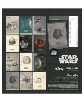 Star Wars Classic - biurkowy kalendarz 2027
