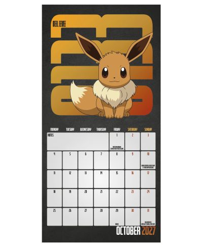 Pokemon - mini kalendarz 2027