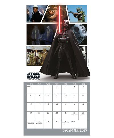 Star Wars Classic - mini kalendarz 2027