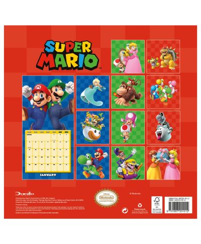Super Mario - kalendarz 2027