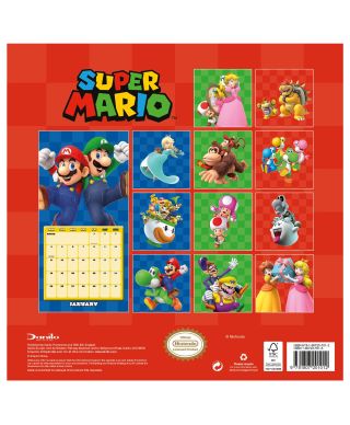 Super Mario - kalendarz 2027