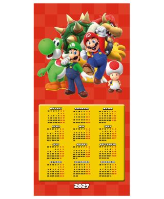 Super Mario - kalendarz 2027