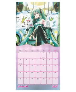 Hatsune Miku - kalendarz 2027