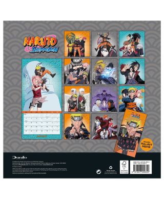 Naruto Shippuden - kalendarz 2027