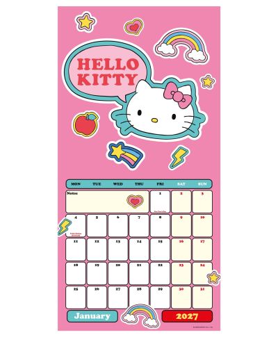 Hello Kitty Friends - kalendarz 2027