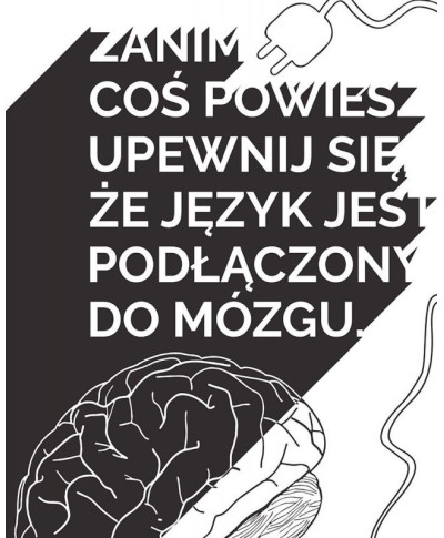 Myśl - plakat