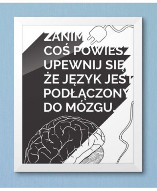 Myśl - plakat