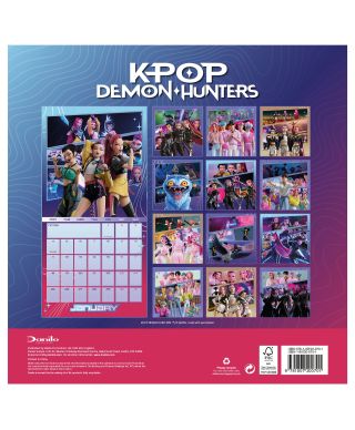 K-Pop Demon Hunters Trio - kalendarz 2027