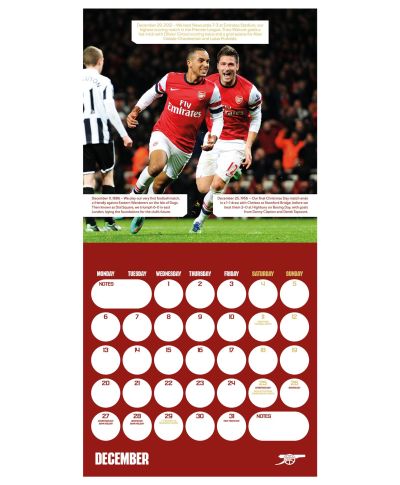 Arsenal FC Legends - kalendarz 2027